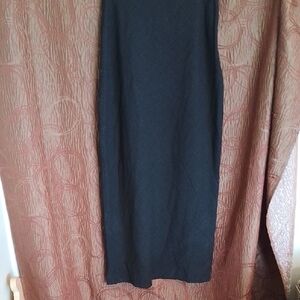 Ralph Lauren Classic Black Midi Pencil Skirt